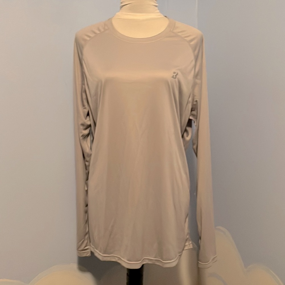 NWT: Roadbox Gray long sleeve UPF50+ block shirt size XL, $12
